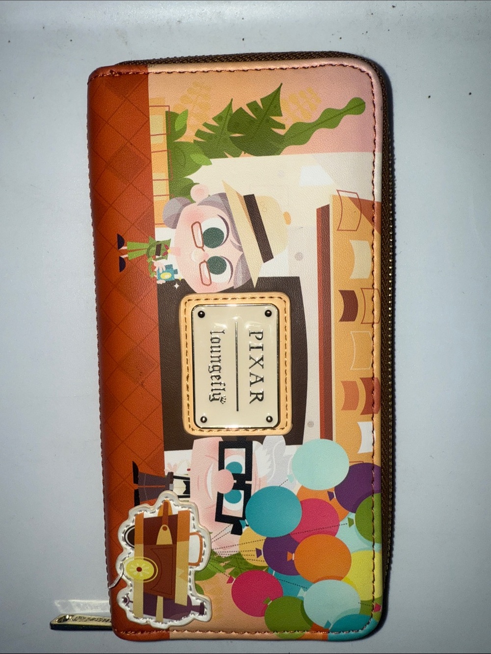 Pixar Loungefly Up Character Zip Wallet - Multicolor